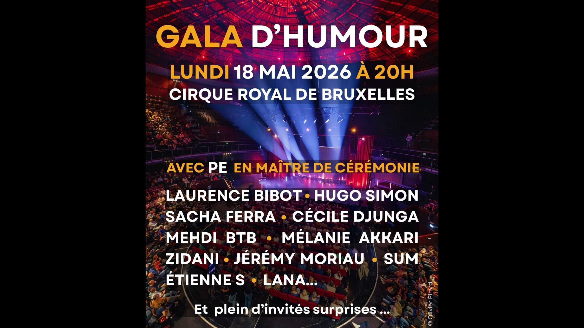 Gala d’Humour 2026 de la FBPH
