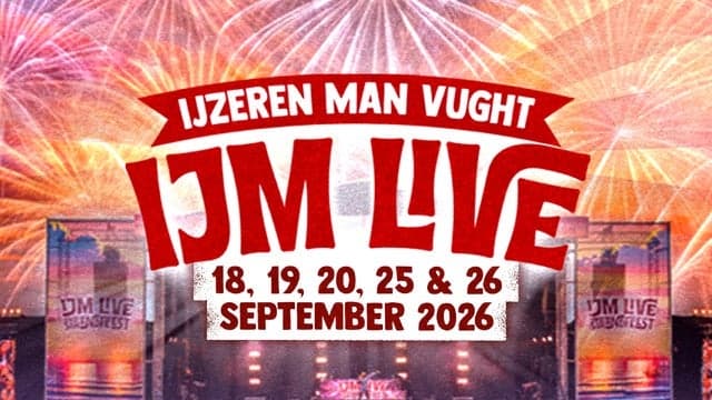 Parking permit IJM Live | 18 september 2026