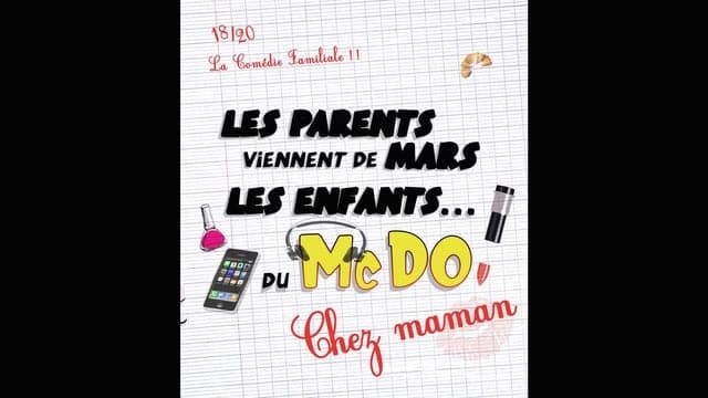 Les parents viennent de mars, les enfants du McDo – Chez Maman