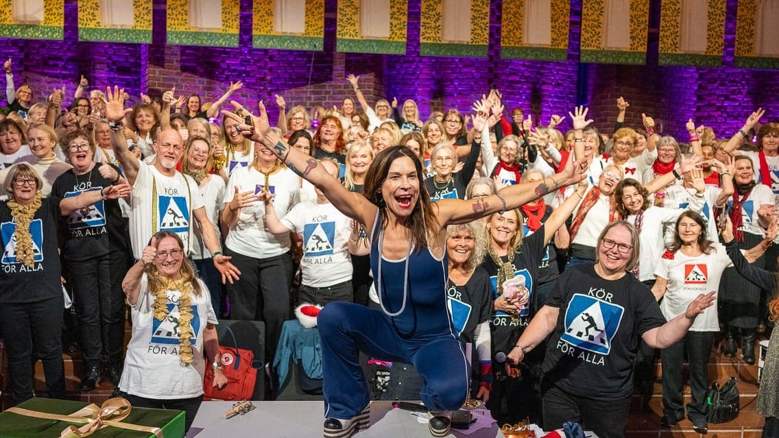 Vårkonsert med Caroline af Ugglas Kör för alla