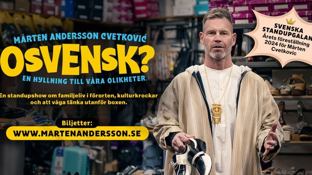 OSVENSK? - Fika, falafel och falukorv - Mårten Andersson Cvetkovic