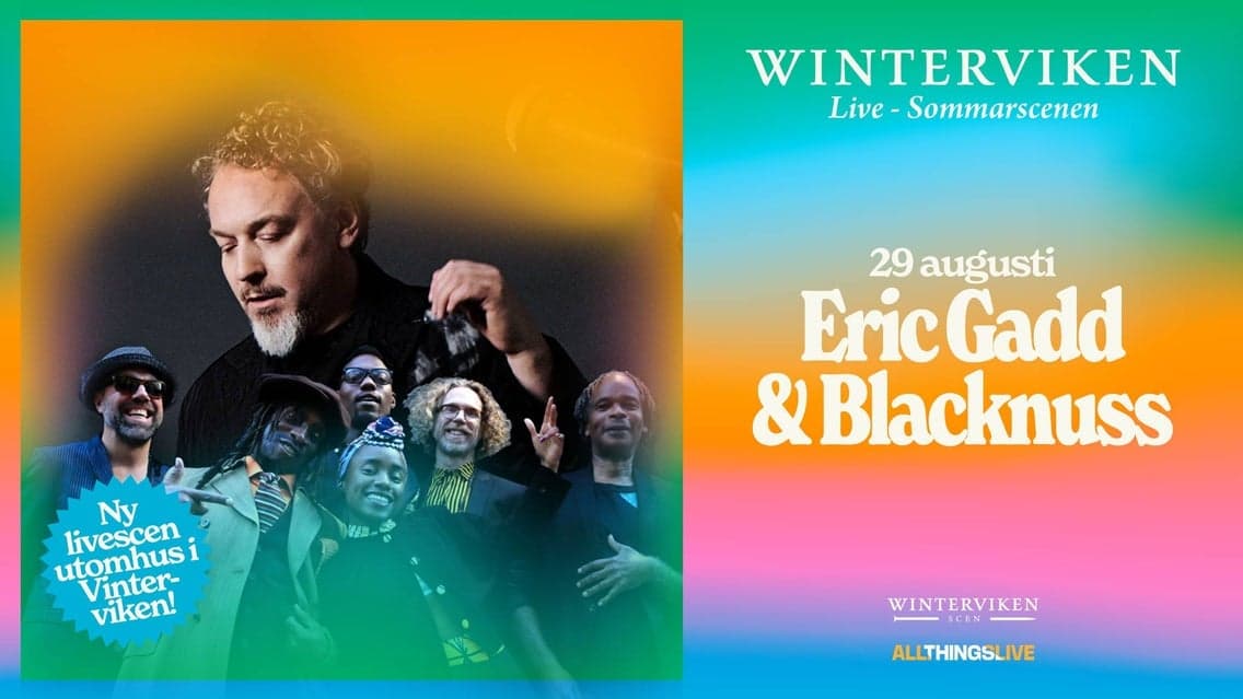 Winterviken live - Eric Gadd & Blacknuss