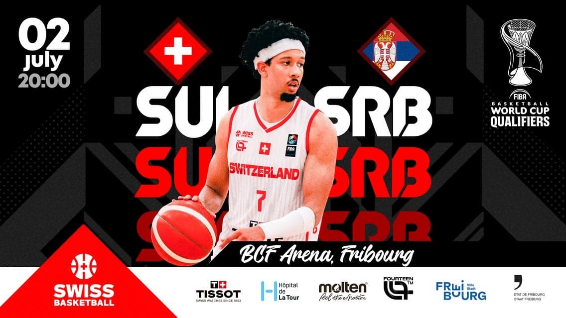FIBA Basketball World Cup 2027 European Qualifiers | SUI vs SRB