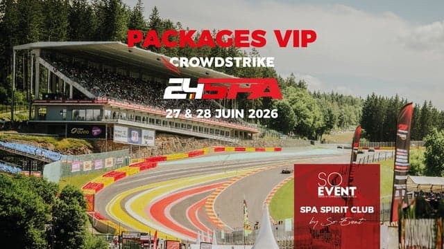 CrowdStrike 24 Hours of Spa - VIP Experience by So Event - Weekend