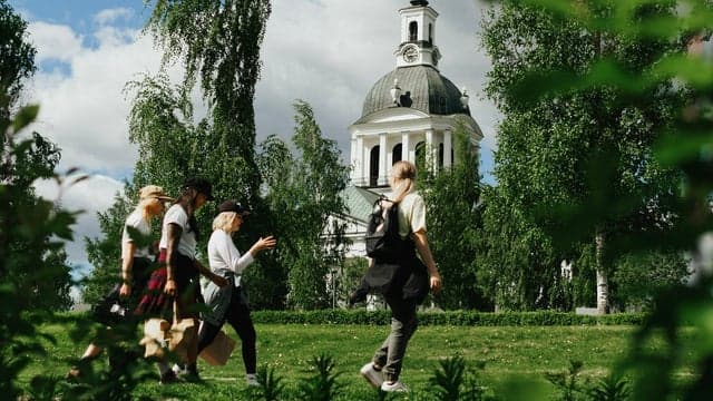 Stadsvandring i Skellefteå på svenska