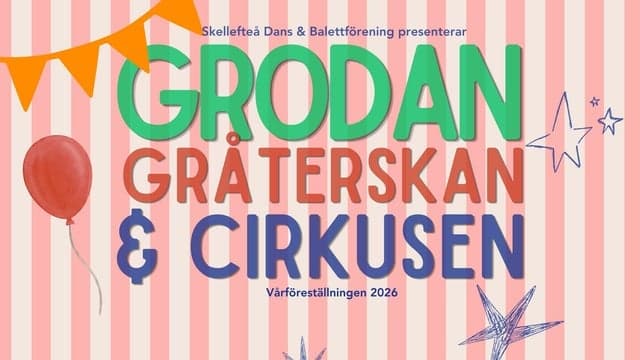 Grodan, Gråterskan & Cirkusen Genrep nr 1