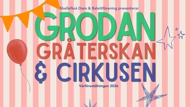 Grodan, Gråterskan & Cirkusen Föreställning nr 1