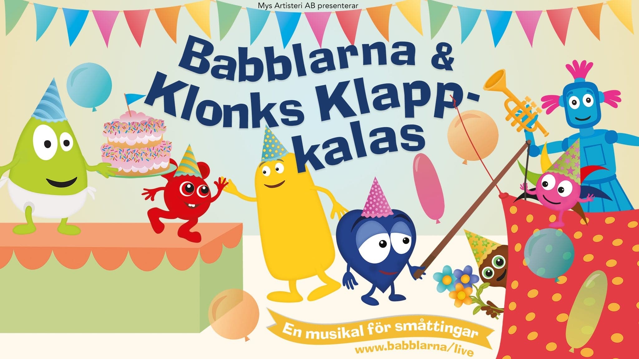 Babblarna & Klonks Klapp-kalas