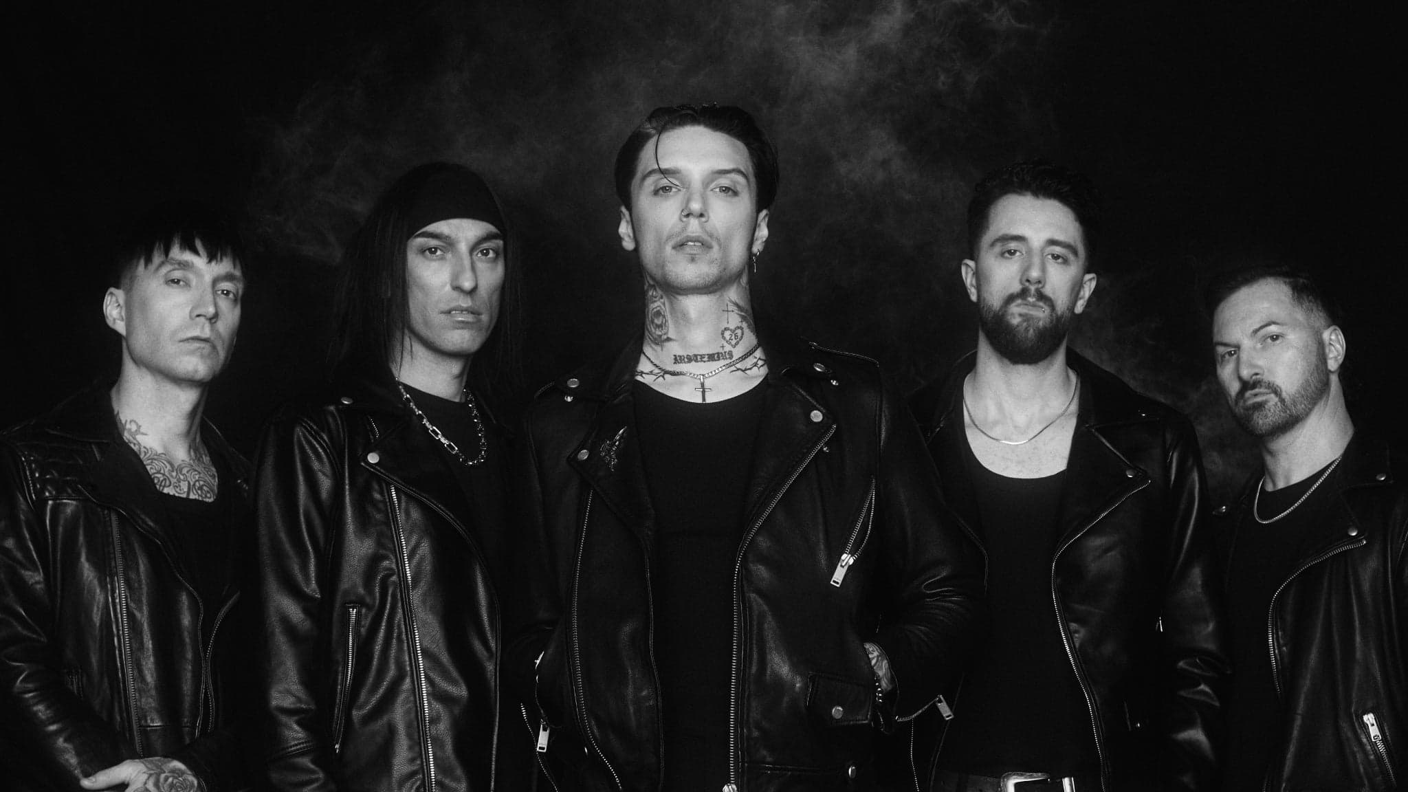 BLACK VEIL BRIDES + The Funeral Portrait